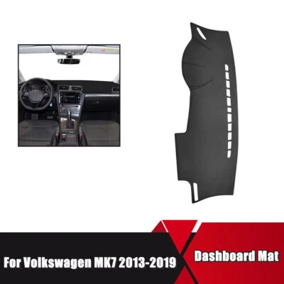 Dashboard Cover Sun Protection Mat For 2013-2019 VW Golf 7 MK7 - Image 1 of 4