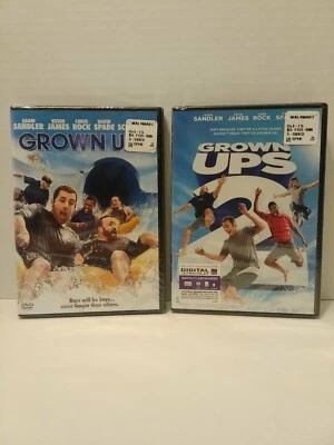 Grown Ups 1 & 2 (DVD Happy Madison) NEW SEALED Adam Sandler Kevin James D. Spade - Image 1 of 4