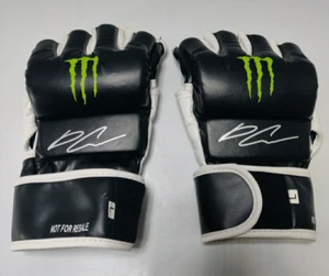 Conor McGregor Monster Energy MMA Gloves UFC Boxing Replica Signed Large - Picture 1 of 7