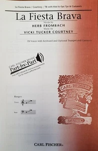 *LOT OF 15* LA FIESTA BRAVA - Vicki Courtney - Carl Fischer - TB Octavo - Picture 1 of 4