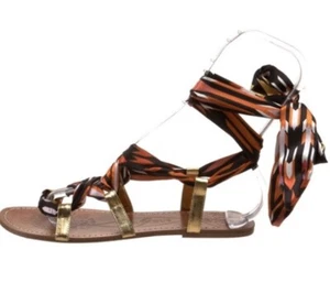 Boutique 9 Basia Sandal Orange NWT - Picture 1 of 7