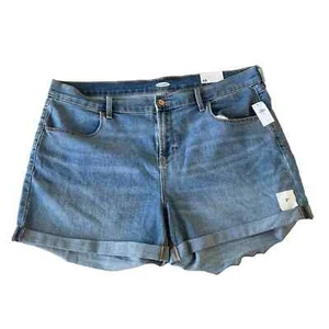 Old Navy Cuffed Denim Shorts - Picture 1 of 7