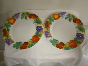 "Platos de cena con corona de fruta GIBSON 10 1/2" - Imagen 1 de 5