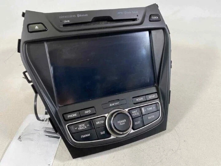 Receptor de radio CD Hyundai Santa Fe 2013-2016 con navegación Foto 1 de 2