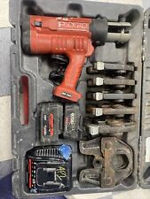 Ridgid RP-340 Press Tool Jaws Only Pipe Press 1/2 to 2 inch + Case + Fittings