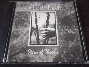 NATIONAL RAZOR - Stem Of Thorns CD Dark Wave / Industrial / Goth Rock - Picture 1 of 4