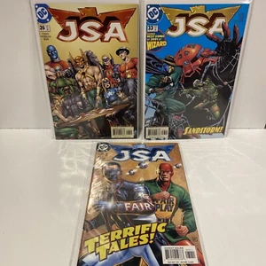 JSA #26 #33 #70 Lot Of 3 DC Comics Sandstorm Terrific Tales - Picture 1 of 4