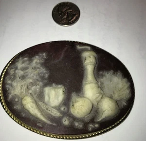 Lenore Beran hand carved belt buckle, Signed by artist. - Picture 1 of 5