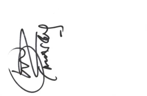 EMMERDALE: MARK CHARNOCK 'MARLON' SIGNED 6x4 WHITECARD+COA - Picture 1 of 1