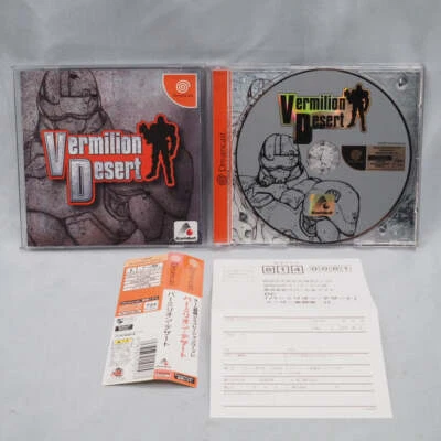 Vermilion Desert SEGA Dreamcast Tested Working Simulation Role Playing 1999 - Image 1 of 4