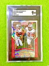 JK Dobbins GALACTIC SILVER PRIZM POP 1/1  ROOKIE CARD Ezekiel Elliott 2020 SGC 9