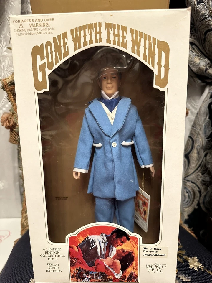 Lo que el viento se llevó Mr. Gerald O'Hara World Doll 1989 edición limitada 71251 en caja original Foto 1 de 3