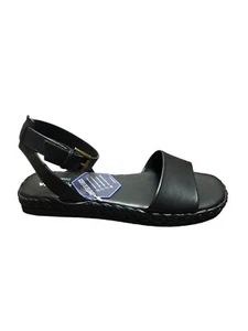 Jaylah Ortholite Eco Sonoma Sandals Black Size 8.5 (CC) - Picture 1 of 7