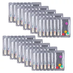 10 Packungen Dental Wurzelkanal NiTi Feilen Rotary Engine File 21mm für Endo Motor - Bild 1 von 12