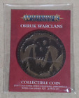 Games Workshop Warhammer Age of Sigmar Orruk Warclans Collectible Coin Sealed