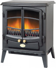 DIMPLEX Tango Optiflame Electric Stove 2KW HEATER FIRE BLACK REAL COAL REMOTE