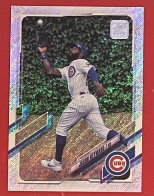 2021 Topps Walmart Foil Board /790 Jason Heyward #501 Chicago Cubs - Image 1 of 2