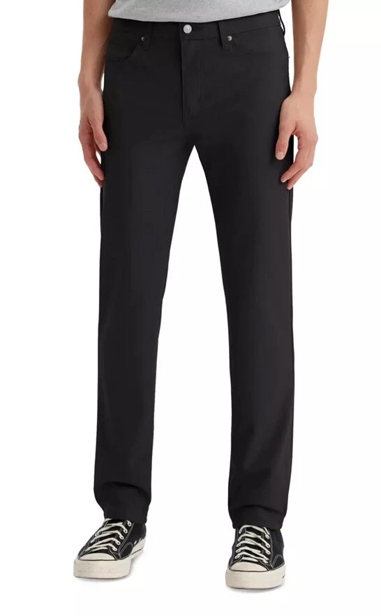 Levi's Men's 511 Slim Tech Five Pocket Pants - Black 32x32 Midweight