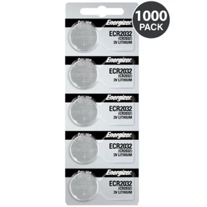 Energizer CR2032 Battery 3V Lithium Coin Cell (1000 Count) - Picture 1 of 8