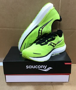 Saucony Men's Triumph 19 Running Shoes Acid/Blue Raz - Picture 1 of 7
