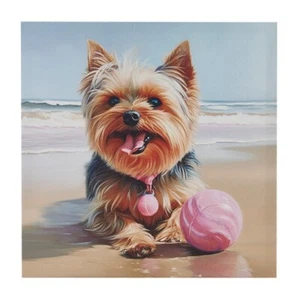 Animal Canvas Wall Art Living Room,Dog Home Decor Painting Picture for Bedroom - Picture 1 of 9