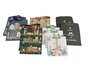 11-PACK Christmas Bags Small issues: Marks/creases NEW bags 11-PACK Retail: $90. - Picture 1 of 15