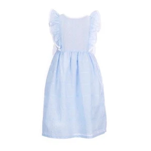 Edgehill Collection Blue Swiss Dot Dress Girls 5 - Picture 1 of 8