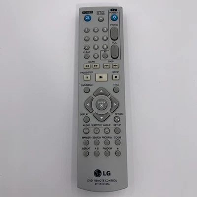 LG OEM Control Remoto 6711R1N167A Probado Funcionamiento Reparado Batería Cubierta Usado Foto 1 de 4