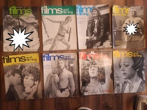 Vintage Films & Filming Magazine Lot 1974-1976 Cinema Movies UK England - Foto 1 di 10