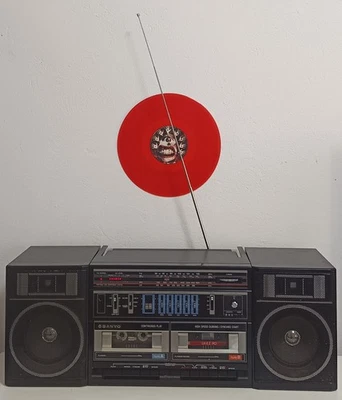 🎵 SANYO C35  Boombox Portable Stereo🎵 - Bild 1 von 4