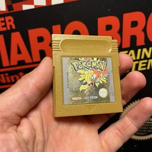 Pokemon Gold Not Saving Nintendo Game Boy Color Great Label TESTED FREE POSTAGE - Picture 1 of 4