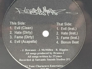 Elevated Mindz Evil/ Hate/ Fame 12-inch Vinyl Brand New Sealed 2003 Rare HTF Rap - Picture 1 of 10
