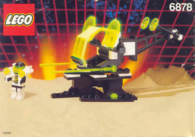 Lego Instructions ONLY Sub Orbital Guardian, 6878 Ins. 8