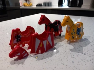 playmobil knights castle medieval Jousting Horse Spares Lot - Picture 1 of 1