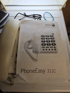 Doro PhoneEasy 311C Big Button Corded Phone - Zdjęcie 1 z 3