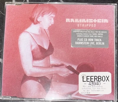 Rammstein “Stripped” 1998 • Very Good + • Motor Music - Bild 1 von 2