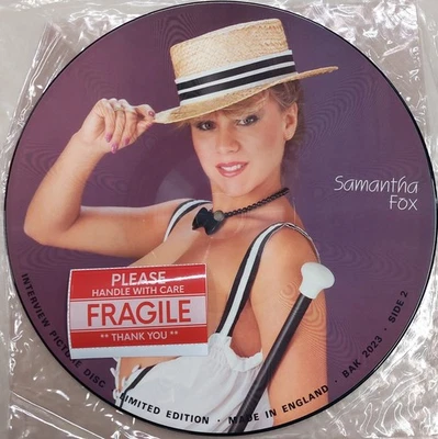 SAMANTHA FOX Interview - 1987 UK 12" vinyl PICTURE DISC LP Sam record NEW - Image 1 of 2