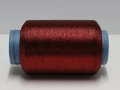 R12 (48€/kg) 500g LUREX METALLGARN ROT (76) Glitzergarn Effektgarn Glanzgarn - Bild 1 von 3