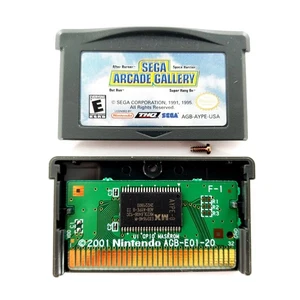 Sega Arcade Gallery (Nintendo Game Boy Advance, 2003) Authentic Cart Only Tested - Picture 1 of 3