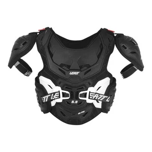 Leatt 5.5 Junior Chest Protector Pro HD - Black / White - Picture 1 of 1