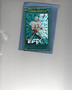 1997 PINNICLE EPIX STAGIONE SMERALDO #E17 DAN MARINO DELFINI - Foto 1 di 2