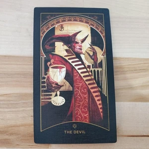 Dungeons And Dragons Single Tarot Card ~ THE DEVIL - Picture 1 of 3