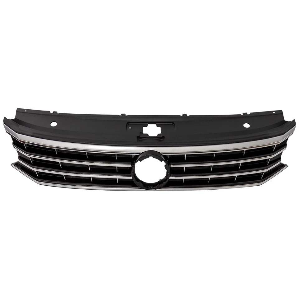Conjunto de rejilla para Volkswagen Passat 2016-2018 carcasa e inserto pintado negro Foto 1 de 1