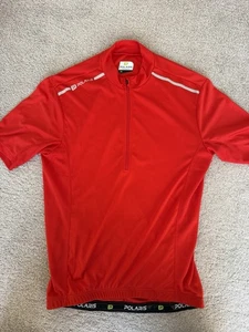 Polaris Men’s Cycling Jersey Red - Size M - Picture 1 of 4
