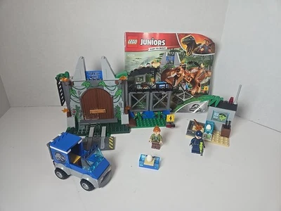 LEGO Juniors Jurassic World Set #10758 T.Rex Breakout Missing Large Dinosaur  - Image 1 of 4