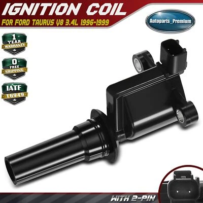 Катушка зажигания с 2 контактами для Ford Taurus 1996 1997 1998 1999 V8 3,4 л F6DZ12029EA - Изображение 1 из 4
