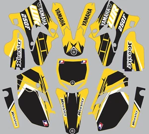 Graphics for WR250F WR 250F 2005 2006 Decals Stickers Yellow Blue - Picture 1 of 1