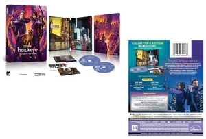 HAWKEYE 1 (2021): Marvel MCU TV Series Season NEW US RgFree 4K UHD STEELBOOK sp - Picture 1 of 1