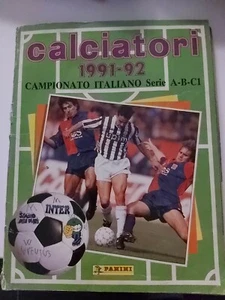 Album Figurine Panini Calciatori 1991 - 92 quasi COMPLETO (-1) rec ottimo - Foto 1 di 2