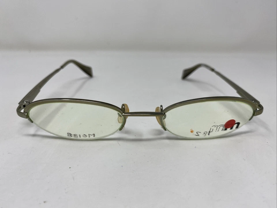 Marco de gafas Alain Mikli France M0139 Col.03 verde/plateado medio borde CQ71 Foto 1 de 4